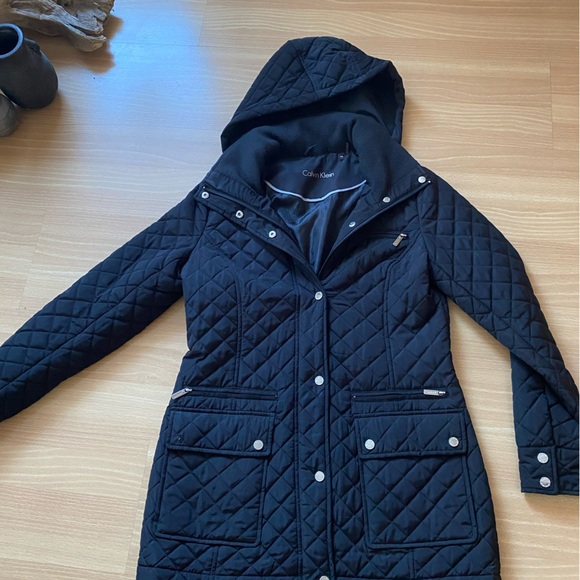 Calvin Klein Quilted Coat XS - Picture 10 of 10